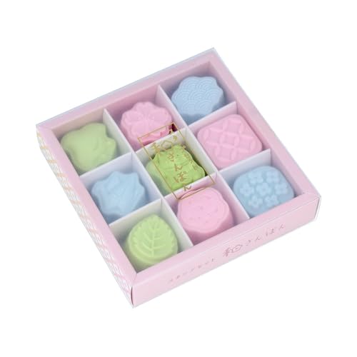 Sun-Star Stationery Wasanpon Stamp Set Japanese Pattern 9-Piece