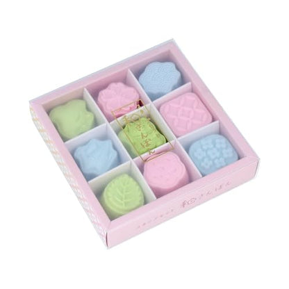 Sun-Star Stationery Wasanpon Stamp Set Japanese Pattern 9-Piece