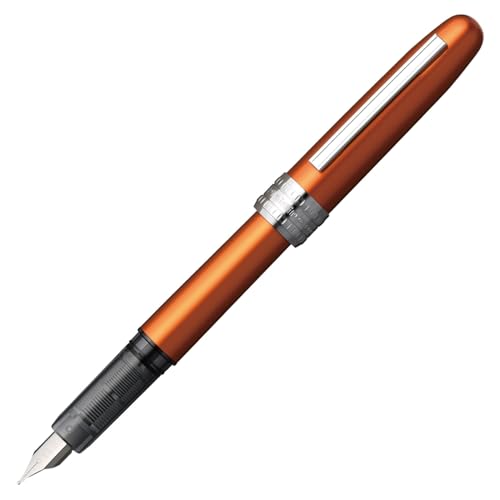 Platinum Plaisir Fountain Pen Fine Point Aluminum Body Blue