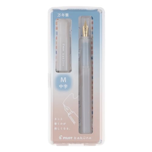 PILOT Kakuno Madoromi Color Fountain Pen Fine Nib Madorami Blue
