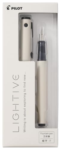 Pilot Lightive Fountain Pen Fine Nib Lightweight Airtight Cap