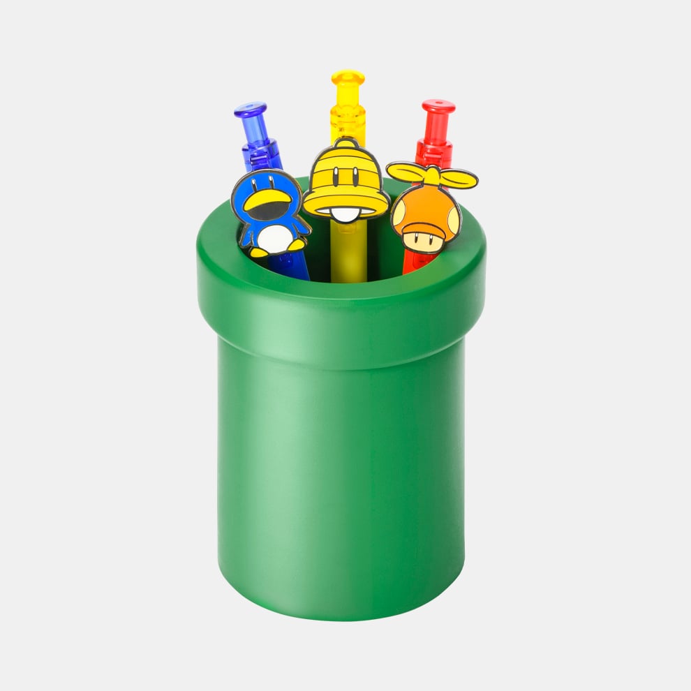 Nintendo Super Mario Warp Pipe Pen Stand NSJ_8_AEAB5