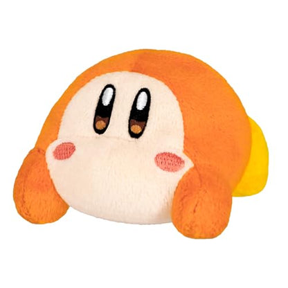 Sanei Boeki Kirby Play with Waddle Dee Die-Cut Cushion 15.7in