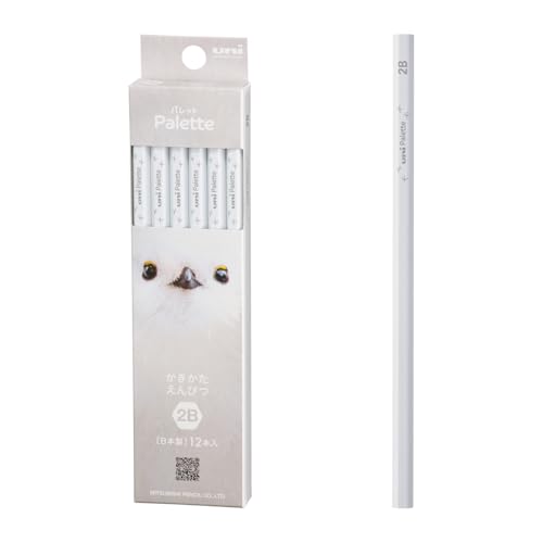 Mitsubishi Pencil Uni Palette Graphite Pencils 12-Pack Hexagonal Barrel