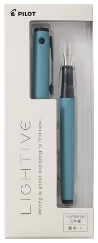 Pilot Lightive Fountain Pen Fine Nib Lightweight Airtight Cap
