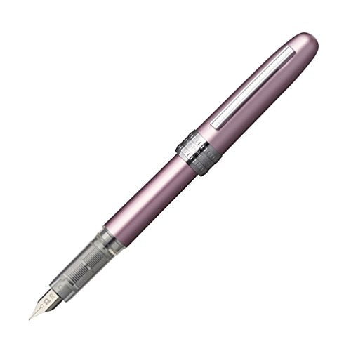 Platinum Plaisir Fountain Pen Fine Point Aluminum Body Blue