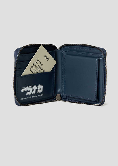 Detective Conan The Magician Under Moonlight Bifold Wallet Navy