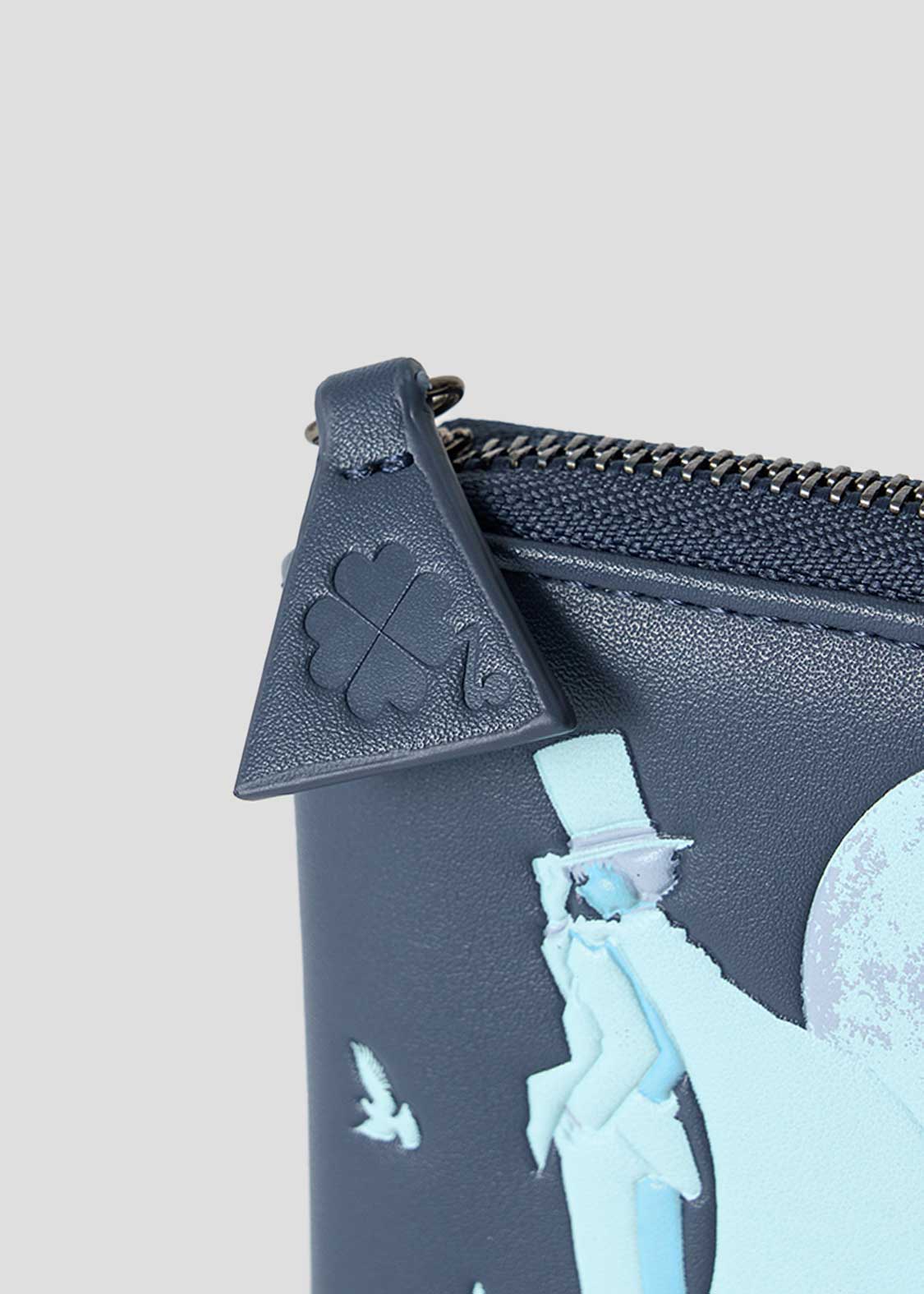 Detective Conan The Magician Under Moonlight Bifold Wallet Navy