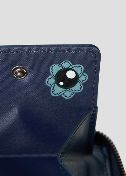 Detective Conan The Magician Under Moonlight Bifold Wallet Navy