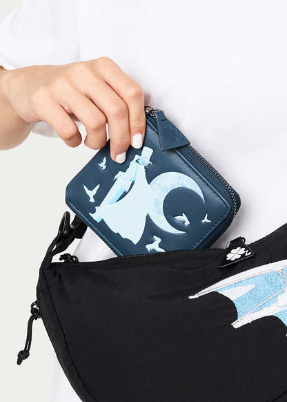 Detective Conan The Magician Under Moonlight Bifold Wallet Navy