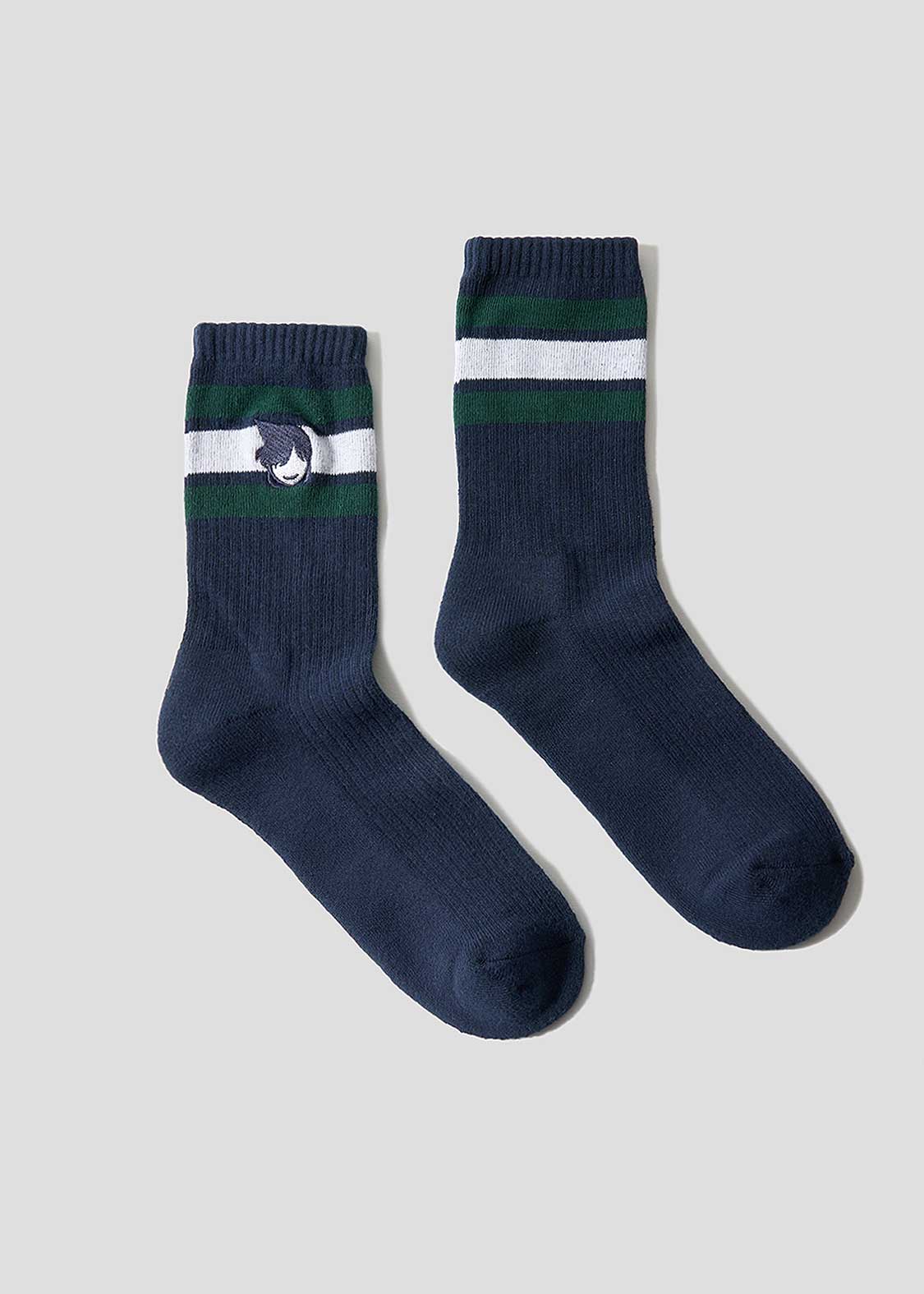 Graniph Detective Conan Teitan High School Unisex Mid-Calf Socks
