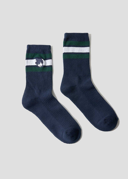 Graniph Detective Conan Teitan High School Unisex Mid-Calf Socks