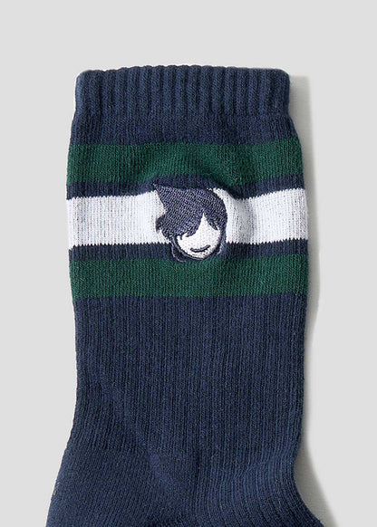 Graniph Detective Conan Teitan High School Unisex Mid-Calf Socks