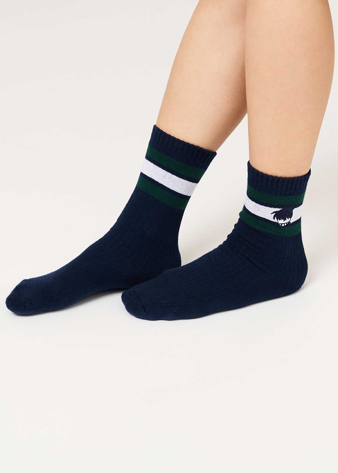 Graniph Detective Conan Teitan High School Unisex Mid-Calf Socks