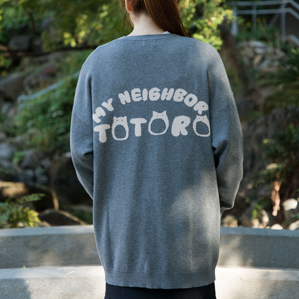 My Neighbor Totoro Gray Cardigan(Free Size) - Ghibli Studio