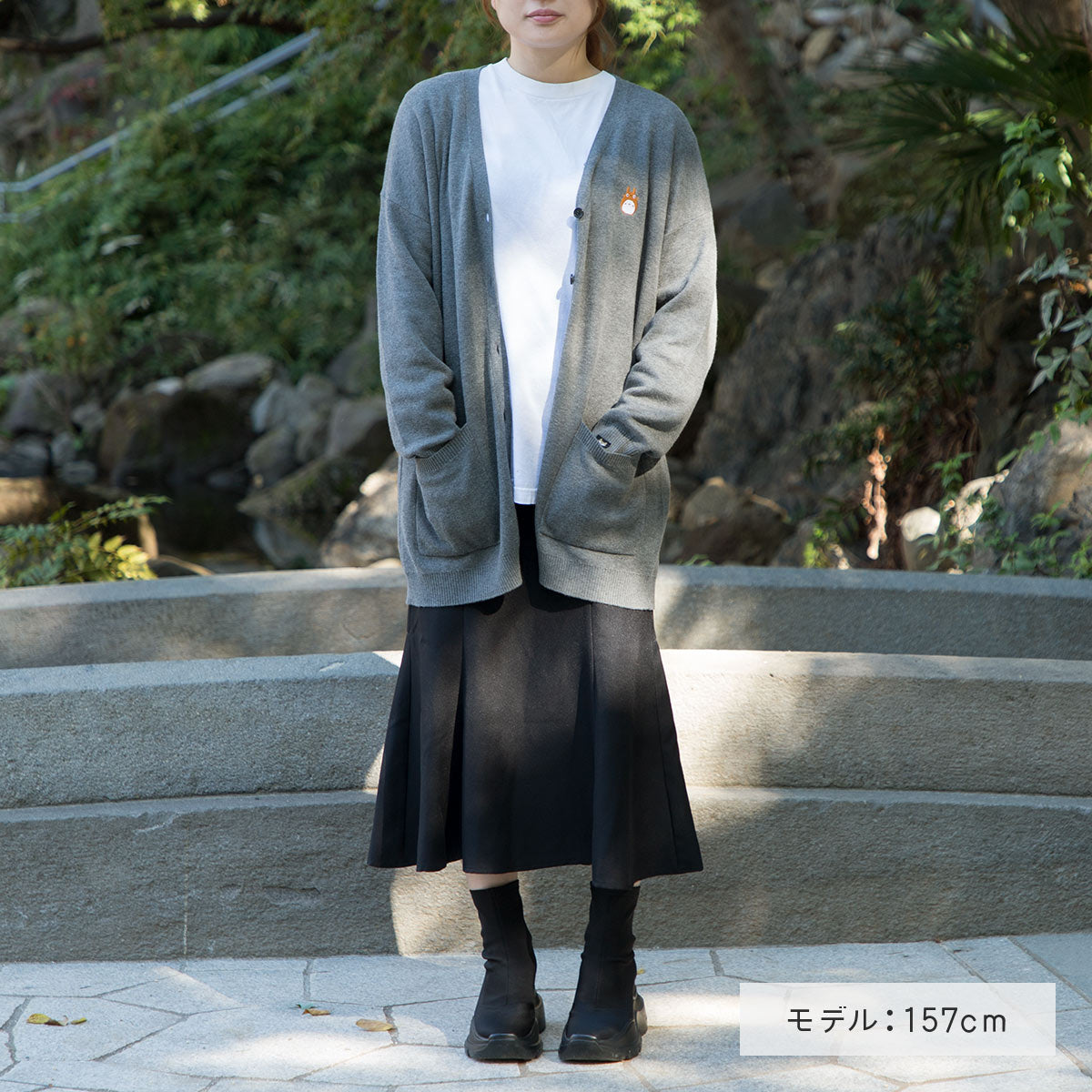 My Neighbor Totoro Gray Cardigan(Free Size) - Ghibli Studio