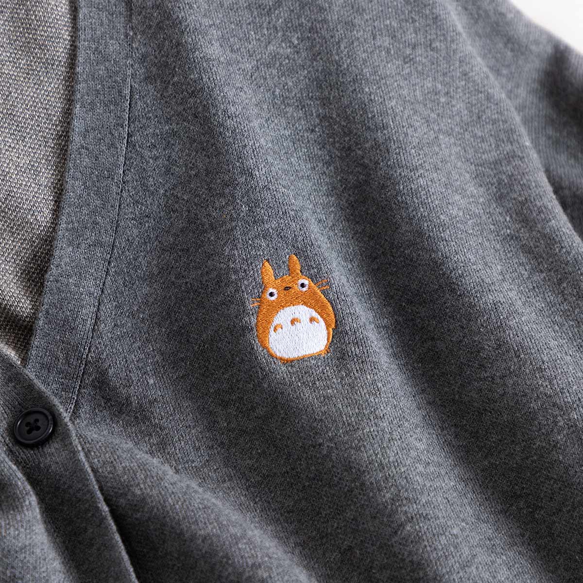 My Neighbor Totoro Gray Cardigan(Free Size) - Ghibli Studio