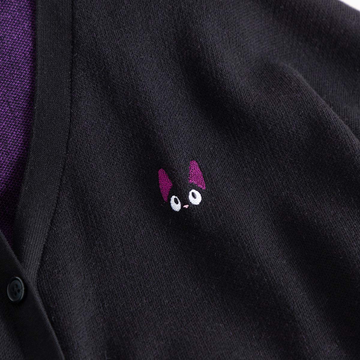 Kiki's Delivery Service Black Cardigan (Free Size) - Ghibli Studio