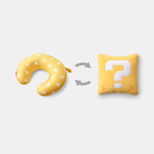 Super Mario Question Block 2-Way Neck Pillow MNS_8_AMAAC
