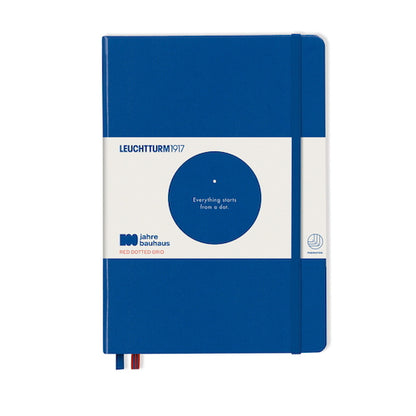 LEUCHTTURM1917 Bauhaus A5 Notebook Dot Grid Royal Blue