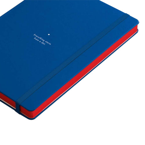 LEUCHTTURM1917 Bauhaus A5 Notebook Dot Grid Royal Blue