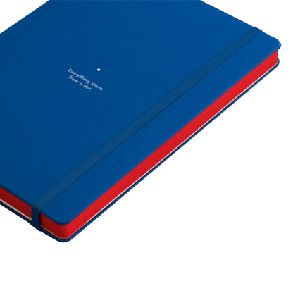 LEUCHTTURM1917 Bauhaus A5 Notebook Dot Grid Royal Blue