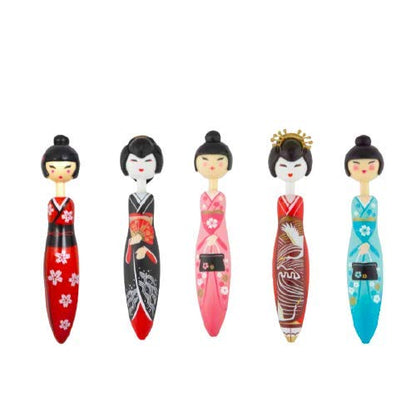 Noren Japanese Character Retractable Ballpoint Pen Funny Souvenir