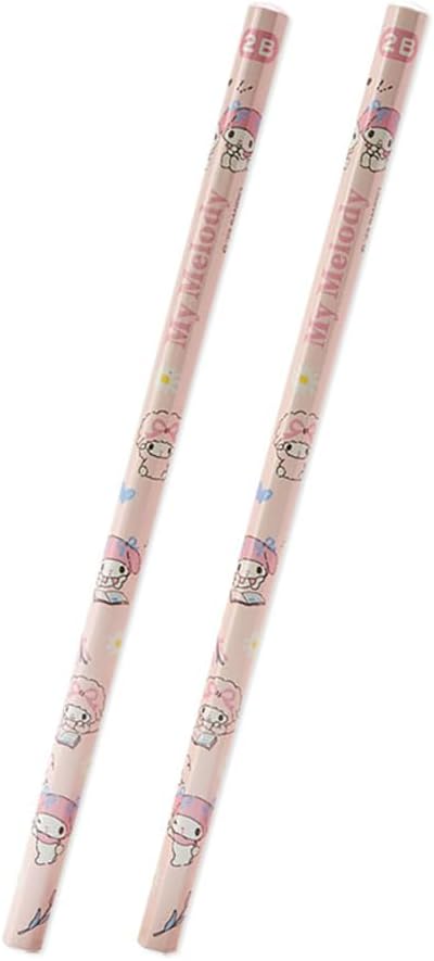 Sanrio 566161 2B Hexagonal Graphite Pencil Pack 12-Piece Set