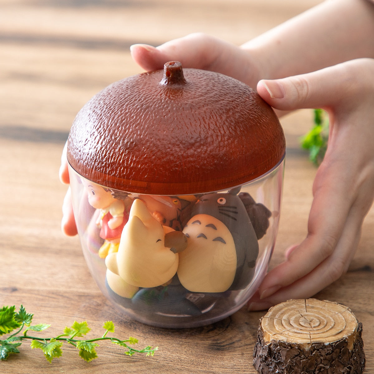 Donguri Republic Acorn Canister Medium Brown