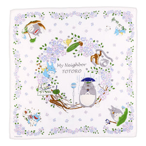 My Neighbor Totoro Handkerchief Raindrops -Ghibli Studio