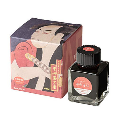 TACCIA Ukiyo-e Fountain Pen Ink 40ml Water-Based Dye