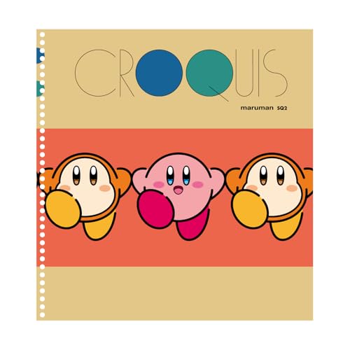Sanei Boeki Kirby Play with Waddle Dee Die-Cut Cushion 15.7in