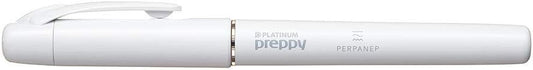 Kokuyo PERPANEP Fountain Pen Preppy Fine Point Black Ink White