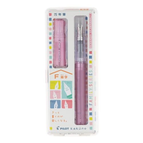 PILOT Kakuno Fountain Pen Fine and Medium Nib Assorted Colors