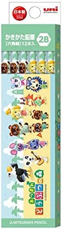 Mitsubishi Pencil Animal Forest Graphite Pencils 12 Pack