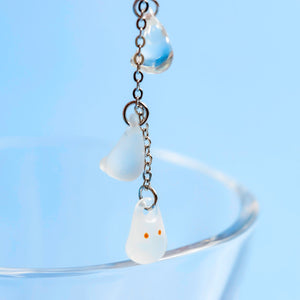 My Neighbor Totoro Transparent Little Totoro Earrings -Ghibli Studio