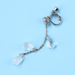 My Neighbor Totoro Transparent Little Totoro Earrings -Ghibli Studio