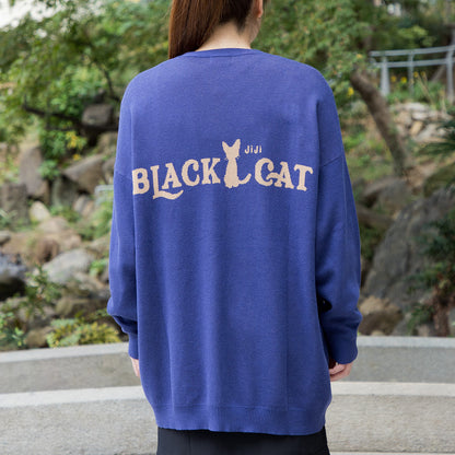 Kiki's Delivery Service Soft Cardigan Black Cat (Free Size) - Ghibli Studio