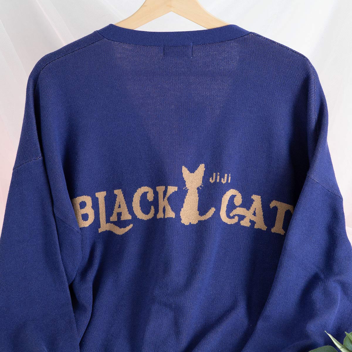 Kiki's Delivery Service Soft Cardigan Black Cat (Free Size) - Ghibli Studio