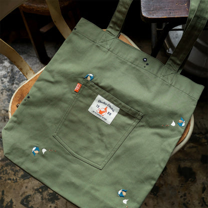 My Neighbor Totoro Embroidered Tote Bag 4990593489411