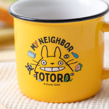 قم بتحميل الصورة في عارض الصور، Ghibli My Neighbor Totoro Mug Totoro Smile Yellow