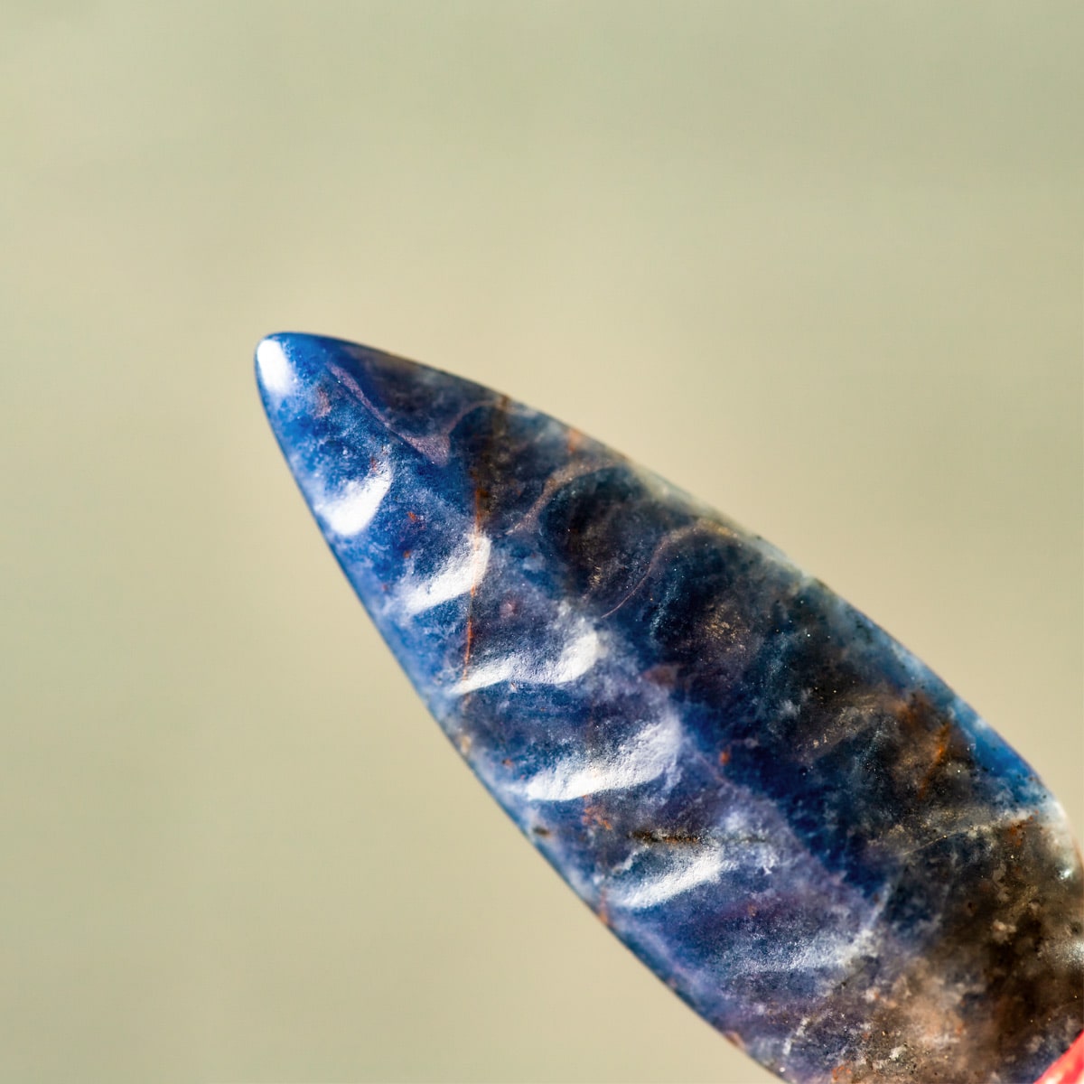 Princess Mononoke (Tama no Kogatana) Sodalite Stone Necklace - Ghibli Studio