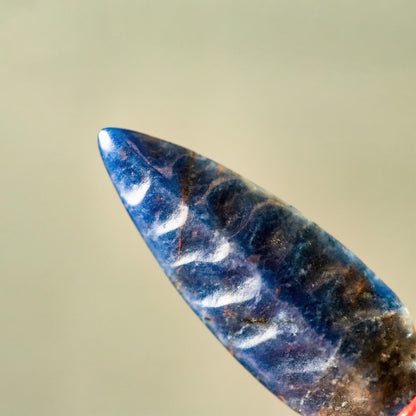 Princess Mononoke (Tama no Kogatana) Sodalite Stone Necklace - Ghibli Studio