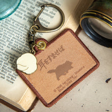 قم بتحميل الصورة في عارض الصور، Whisper Of The Heart Embroidered Keychain- Ghibli Studio