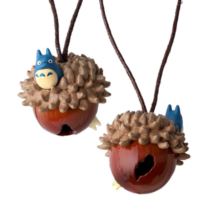 My Neighbor Totoro Acorn Holder Keychain Medium and Small Totoro