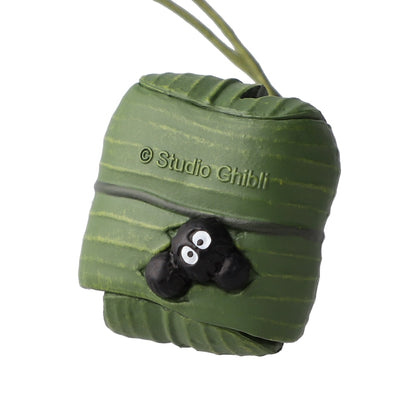 My Neighbor Totoro Korokoro Acorn Keychain Small Totoro and Makkuro Kurosuke