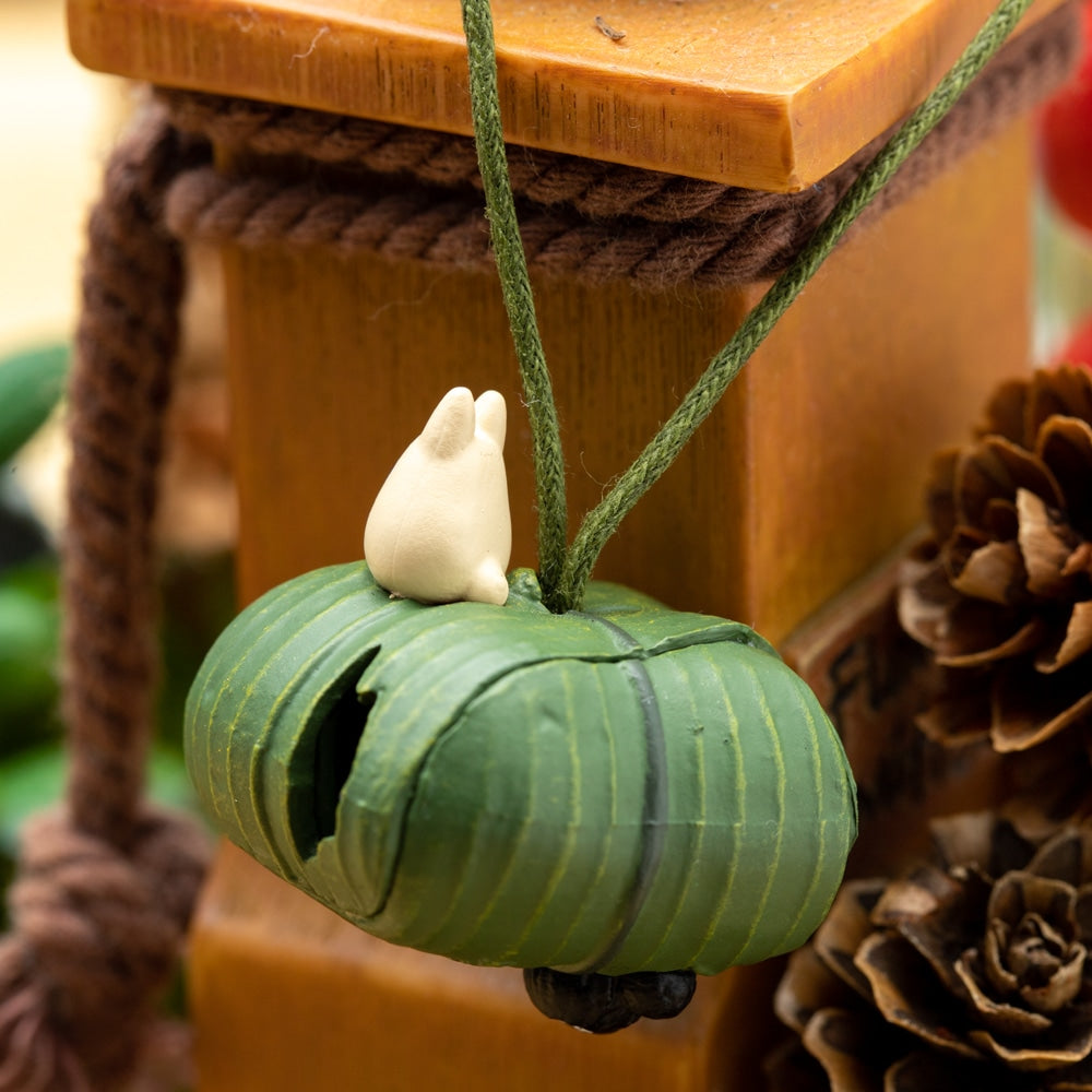 My Neighbor Totoro Korokoro Acorn Keychain Small Totoro and Makkuro Kurosuke