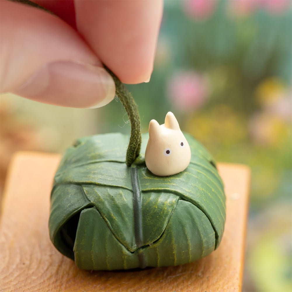 My Neighbor Totoro Korokoro Acorn Keychain Small Totoro and Makkuro Kurosuke