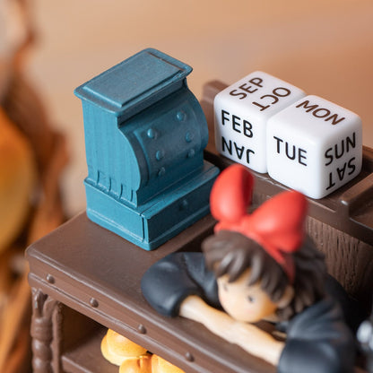 Kiki's Delivery Service Perpetual Calendar Afternoon Shopkeeping