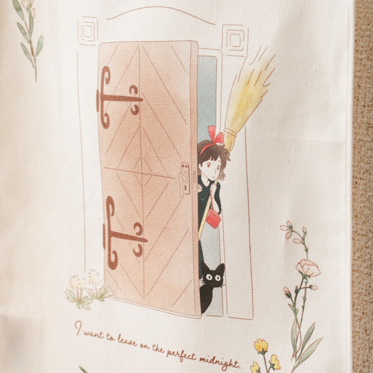 Donguri Closet Kiki's Delivery Service Fabric Poster Opening Door